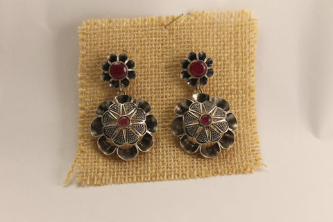 Pendientes Arquillo con Jade Rosa
