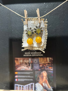 Pendientes Arquillo Jade Amarillo