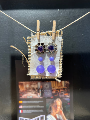 Pendientes Arquillo Violeta
